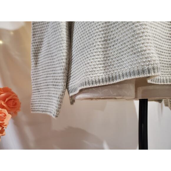 J. Crew Factory Chevron Stitch Boatneck Sweater Womens Size XL Wool Blend Knit - Picture 6 of 11